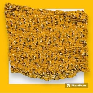 Windsor Floral Ruched Sleeveless Top S/M